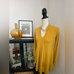 Stylish Mustard Yellow Dress